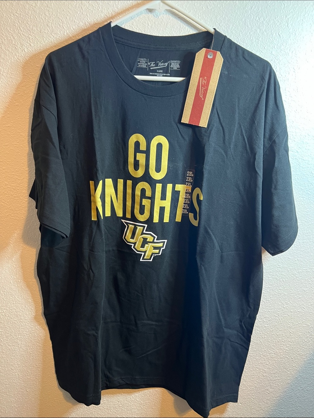 UCF Knights "Go Knights" Black & Gold T-Shirt